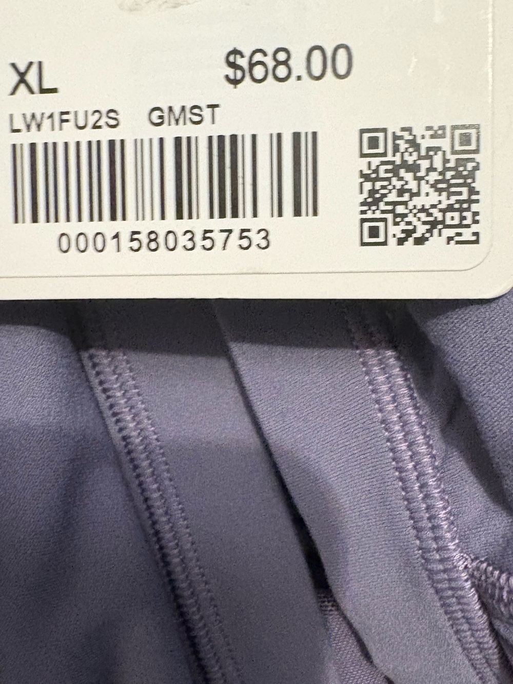 NWT Lululemon Align Twist Strap Cropped Tank Top Grape Mist XL 14 - Picture 8 of 9